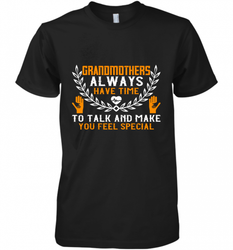 Grandmothers always have time Men's Premium T-Shirt