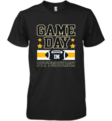 NFL Pittsburgh PA. Game Day Football Home Team Men's Premium T-Shirt