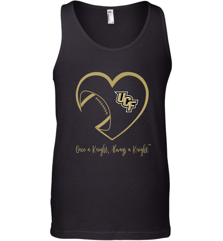 UCF Knights Football Inside Heart  Team  Apparel Men's Tank Top Men's Tank Top / Black / XS Men's Tank Top - HHHstores