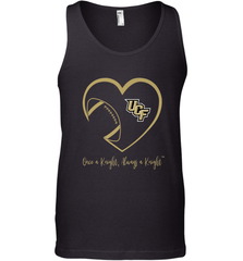 UCF Knights Football Inside Heart  Team  Apparel Men's Tank Top Men's Tank Top - HHHstores