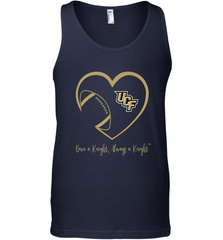 UCF Knights Football Inside Heart  Team  Apparel Men's Tank Top Men's Tank Top - HHHstores
