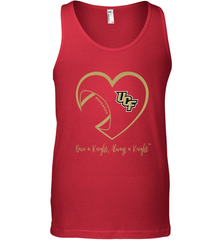 UCF Knights Football Inside Heart  Team  Apparel Men's Tank Top Men's Tank Top - HHHstores
