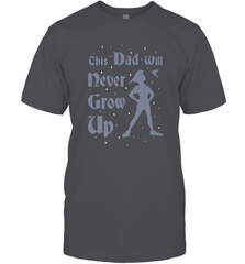 Disney Peter Pan This Dad Will Never Grow Up Men's T-Shirt Men's T-Shirt - HHHstores