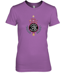 NBA Toronto Raptors Logo merry Christmas gilf Women's Premium T-Shirt Women's Premium T-Shirt - HHHstores