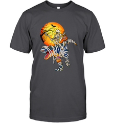 Skeleton Riding T Rex Funny Halloween Men's T-Shirt Men's T-Shirt - HHHstores