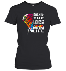 Lacrosse Rockin The Mom Life Women's T-Shirt