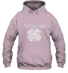 Vintage Fitzgerald Irish Shamrock St Patty's Day Hooded Sweatshirt Hooded Sweatshirt - HHHstores