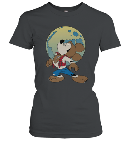 Disney Mickey Mouse Werewolf Halloween Costume Women's T-Shirt Women's T-Shirt / Black / S Women's T-Shirt - HHHstores