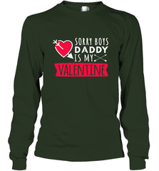 Kids Funny Valentine's Day Present For Your Little Girl, Daughter Long Sleeve T-Shirt Long Sleeve T-Shirt - HHHstores