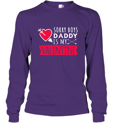 Kids Funny Valentine's Day Present For Your Little Girl, Daughter Long Sleeve T-Shirt Long Sleeve T-Shirt - HHHstores