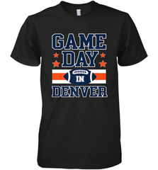 NFL Denver Co Game Day Football Home Team Colors Men's Premium T-Shirt Men's Premium T-Shirt - HHHstores