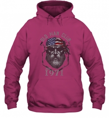 Old Man Club_ Established 1971 Hooded Sweatshirt Hooded Sweatshirt - HHHstores