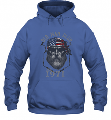 Old Man Club_ Established 1971 Hooded Sweatshirt Hooded Sweatshirt - HHHstores