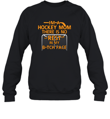 Im A hockey Mom Design Crewneck Sweatshirt Crewneck Sweatshirt - HHHstores