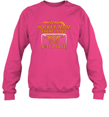 Im A hockey Mom Design Crewneck Sweatshirt Crewneck Sweatshirt - HHHstores
