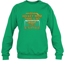Im A hockey Mom Design Crewneck Sweatshirt Crewneck Sweatshirt - HHHstores