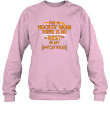 Im A hockey Mom Design Crewneck Sweatshirt Crewneck Sweatshirt - HHHstores