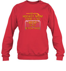 Im A hockey Mom Design Crewneck Sweatshirt Crewneck Sweatshirt - HHHstores