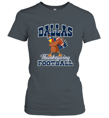 Dallas Thanksgiving Day Funny Turkey Playing Texas Football Premium T Shirt Women's T-Shirt Women's T-Shirt - HHHstores