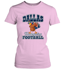 Dallas Thanksgiving Day Funny Turkey Playing Texas Football Premium T Shirt Women's T-Shirt Women's T-Shirt - HHHstores