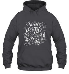 Some People Are Worth Melting For Hooded Sweatshirt Hooded Sweatshirt - HHHstores