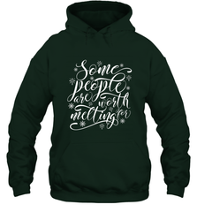 Some People Are Worth Melting For Hooded Sweatshirt Hooded Sweatshirt - HHHstores