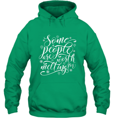 Some People Are Worth Melting For Hooded Sweatshirt Hooded Sweatshirt - HHHstores