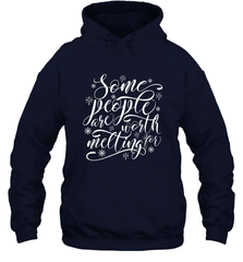 Some People Are Worth Melting For Hooded Sweatshirt Hooded Sweatshirt - HHHstores