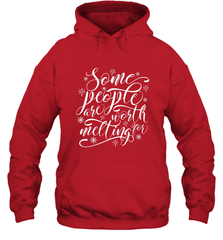 Some People Are Worth Melting For Hooded Sweatshirt Hooded Sweatshirt - HHHstores