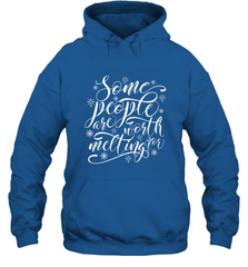 Some People Are Worth Melting For Hooded Sweatshirt Hooded Sweatshirt - HHHstores