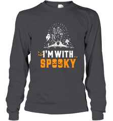 Spooky Halloween Costume Scary Gift Long Sleeve T-Shirt Long Sleeve T-Shirt - HHHstores