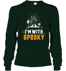 Spooky Halloween Costume Scary Gift Long Sleeve T-Shirt Long Sleeve T-Shirt - HHHstores