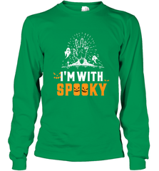 Spooky Halloween Costume Scary Gift Long Sleeve T-Shirt Long Sleeve T-Shirt - HHHstores