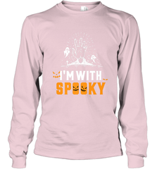Spooky Halloween Costume Scary Gift Long Sleeve T-Shirt Long Sleeve T-Shirt - HHHstores