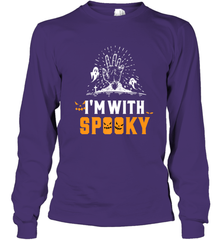 Spooky Halloween Costume Scary Gift Long Sleeve T-Shirt Long Sleeve T-Shirt - HHHstores