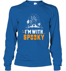 Spooky Halloween Costume Scary Gift Long Sleeve T-Shirt Long Sleeve T-Shirt - HHHstores