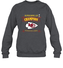 Kansas City Chiefs NFL Pro Line by Fanatics Super Bowl LIV Champions Crewneck Sweatshirt Crewneck Sweatshirt - HHHstores