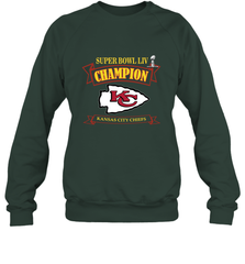 Kansas City Chiefs NFL Pro Line by Fanatics Super Bowl LIV Champions Crewneck Sweatshirt Crewneck Sweatshirt - HHHstores