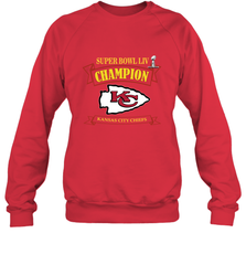 Kansas City Chiefs NFL Pro Line by Fanatics Super Bowl LIV Champions Crewneck Sweatshirt Crewneck Sweatshirt - HHHstores