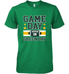 NFL Green Bay WI. Game Day Football Home Team Men's Premium T-Shirt