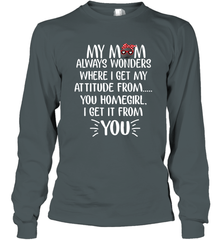 HOCKEY My Mom Always Wonders Long Sleeve T-Shirt Long Sleeve T-Shirt - HHHstores