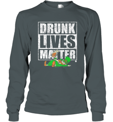 Drunk Lives Matter Leprechaun St Patricks Day Long Sleeve T-Shirt Long Sleeve T-Shirt - HHHstores