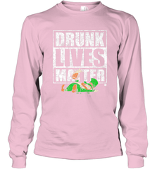 Drunk Lives Matter Leprechaun St Patricks Day Long Sleeve T-Shirt Long Sleeve T-Shirt - HHHstores