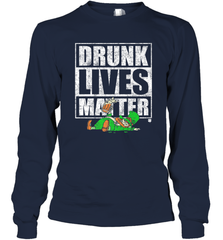 Drunk Lives Matter Leprechaun St Patricks Day Long Sleeve T-Shirt Long Sleeve T-Shirt - HHHstores