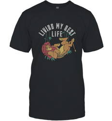 Disney Lion King Simba Living My Best Life Men's T-Shirt