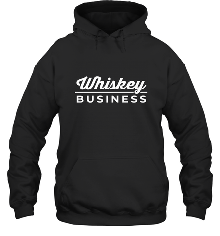 Whiskey Business Drinking St Patrick's Day Hooded Sweatshirt Hooded Sweatshirt / Black / S Hooded Sweatshirt - HHHstores