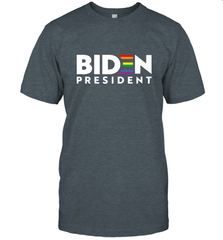 Joseph Biden For President T Shirt_ LGBT Gay Pride Rainbow Men's T-Shirt Men's T-Shirt - HHHstores