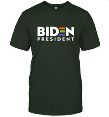 Joseph Biden For President T Shirt_ LGBT Gay Pride Rainbow Men's T-Shirt Men's T-Shirt - HHHstores