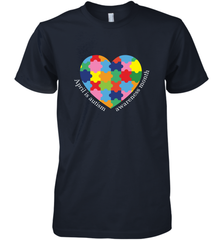 April is autism awareness month T shirt Men's Premium T-Shirt Men's Premium T-Shirt - HHHstores