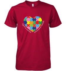 April is autism awareness month T shirt Men's Premium T-Shirt Men's Premium T-Shirt - HHHstores